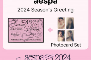 SOLD OUT (POB) aespa 2024 SEASON'S GREETINGS